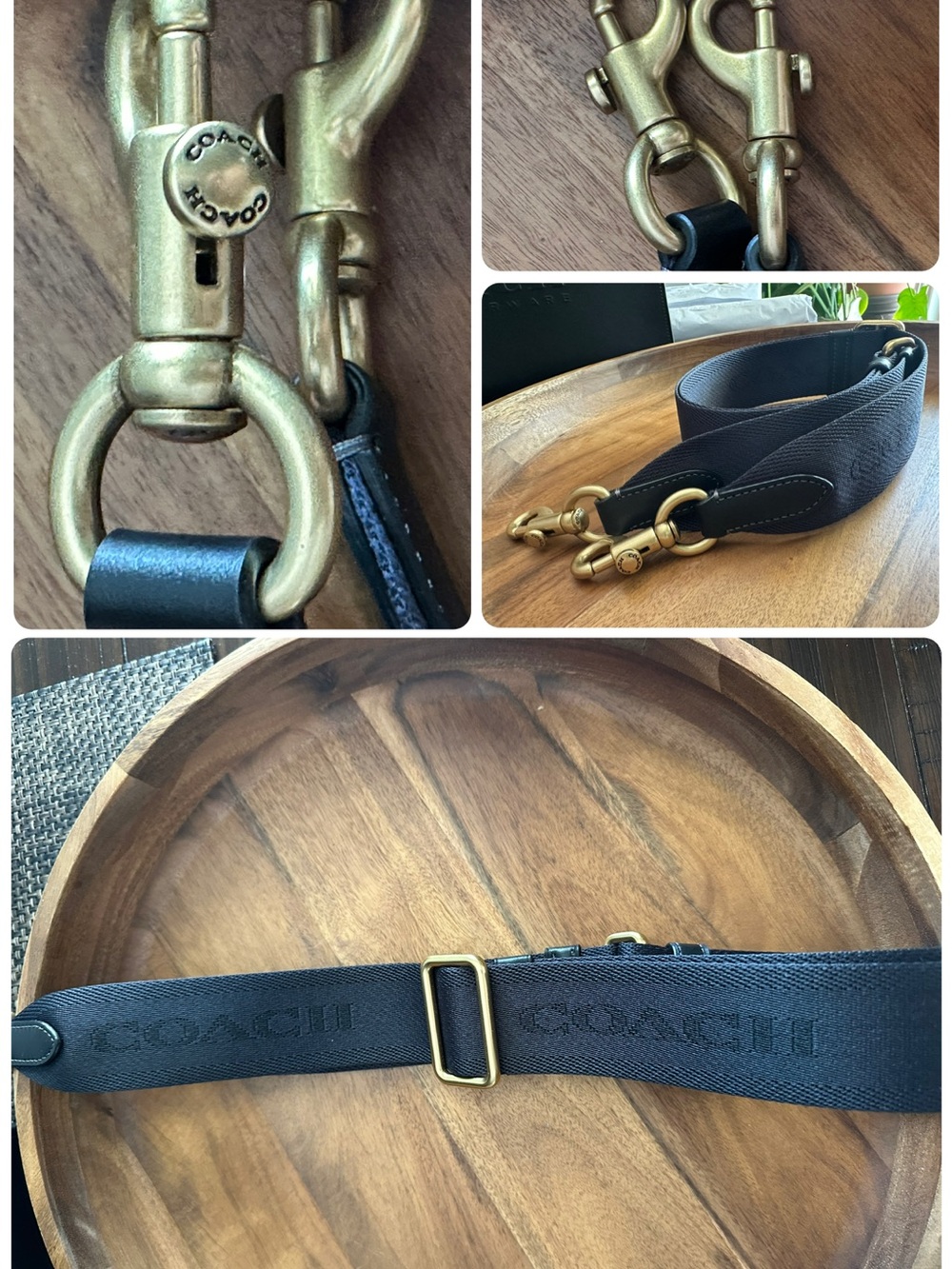 Coach Black Ace 35 Tote - Picture 14 of 16